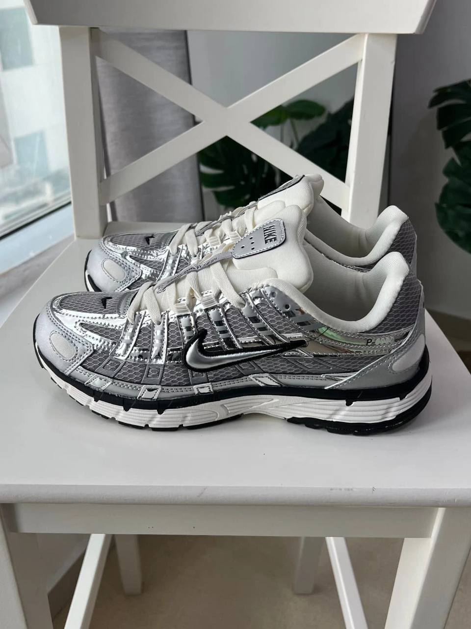Nike P-6000 Metallic Silver