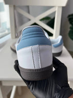 Adidas samba white halo blue