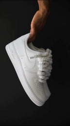 AF1 WHITE ROPELACES