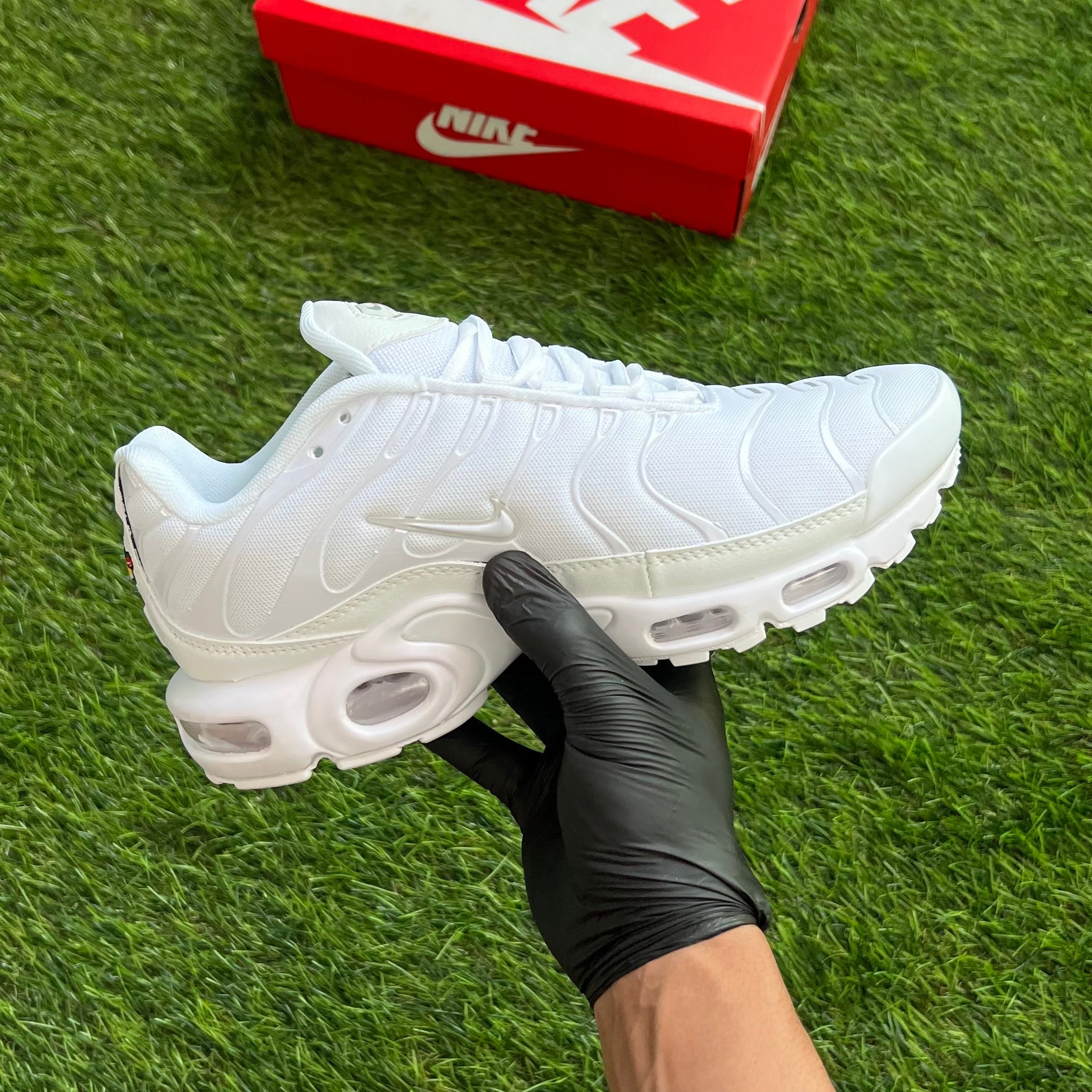 Nike Air Max Plus “Triple White”