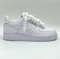 AF1 WHITE ROPELACES