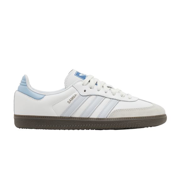 Adidas samba white halo blue